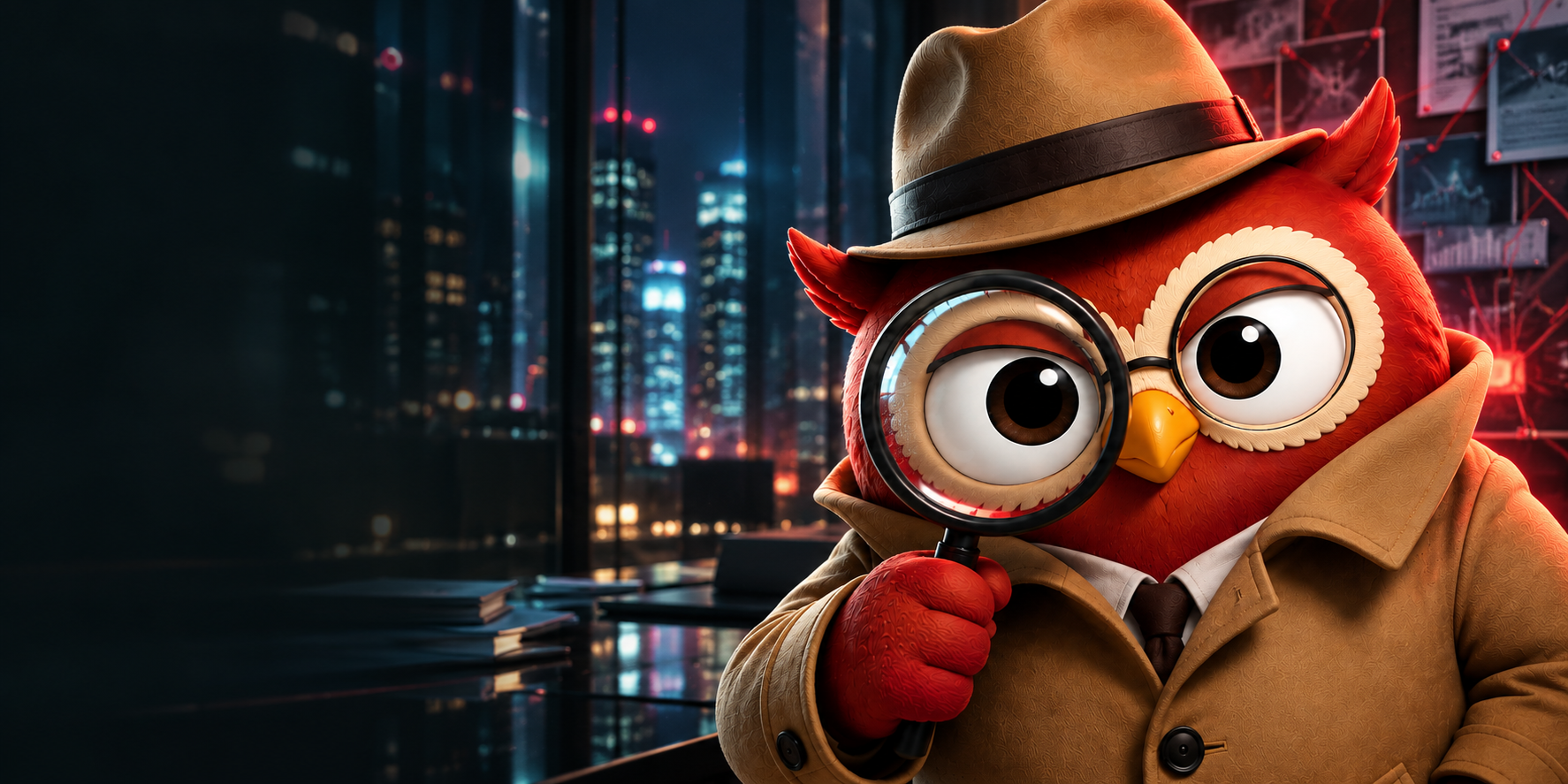 The RedOwl Detective investigating hidden margin leakage case files