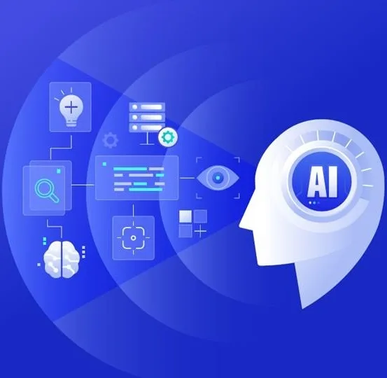 Agentic AI editorial artwork
