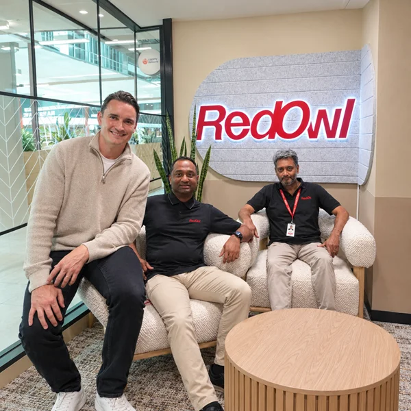 Australian FinTech graphic announcing RedOwl's A$5.3 million raise