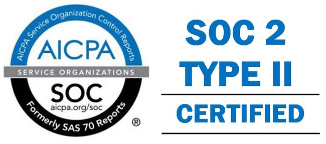 AICPA SOC 2 Type II Certified
